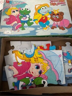 Muppet Babies 60-Piece Kids Puzzle - Pink, Blue, Yellow